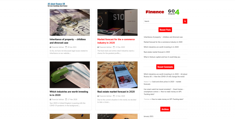 Finance advisors