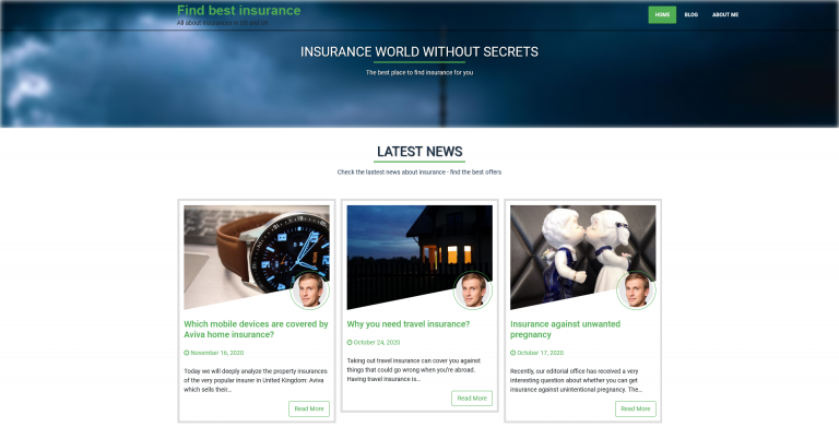 Insurance Portal UK