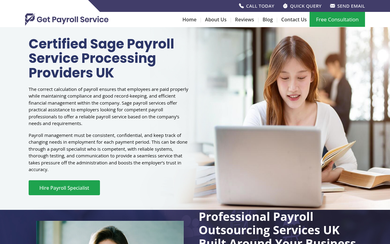 Get Payroll Service – Professional Payroll & Bookkeeping Services UK